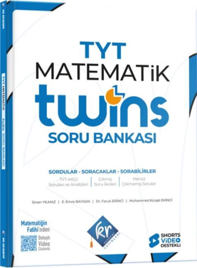 TYT Twins Matematik Soru Bankası KR Akademi Yayınları Zeta Fotokopi