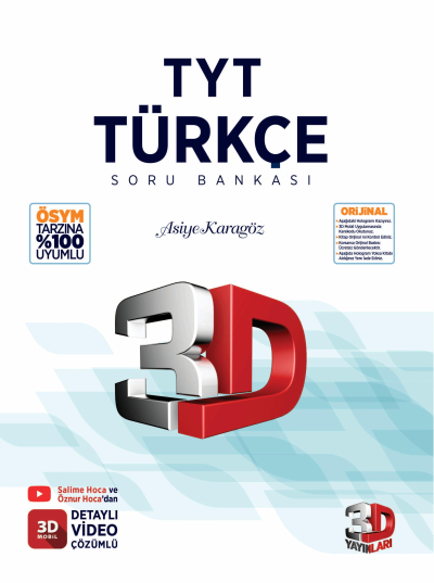 3D TYT TÜRKÇE SORU BANKASI