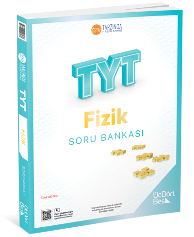 2026 TYT Fizik Soru Bankası Üç Dört Beş Yayınları Zeta Fotokopi