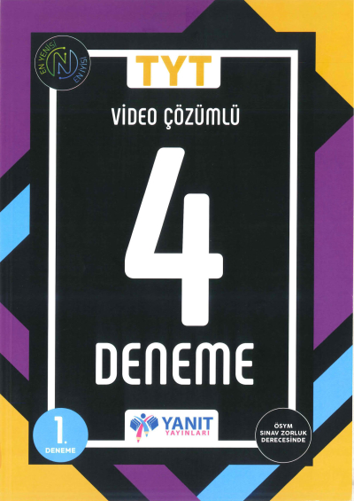 TYT Video Çözümlü 4 Deneme Zeta Fotokopi