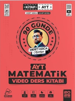 90 GÜNDE AYT MATEMATİK VİDEO DERS KİTABI 2025 MODEL MERT GÜVEN HOCA Zeta Fotokopi