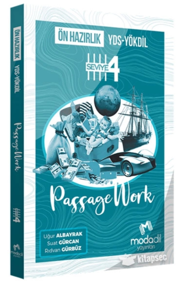 YDS YÖKDİL Ön Hazırlık Passagework Seviye 4 Modadil Yayınları Zeta Fotokopi