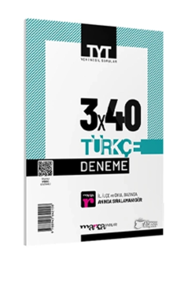 TYT TÜRKÇE 3X40 VİDE ÇÖZÜMLÜ DENEME