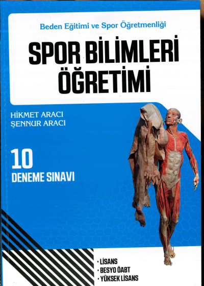 SPOR BİLİMLERİ ÖĞRETİMİ 10 DENEME SINAVI Zeta Fotokopi