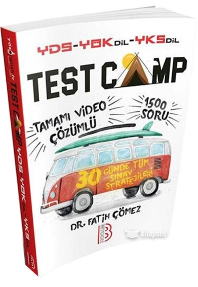 YDS YÖKDİL YKSDİL TEST CAMP Soru Kitabı 