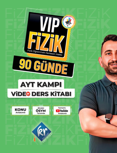 Vip Fizik 90 Günde AYT Kampı Video Ders Kitabı Zeta Fotokopi