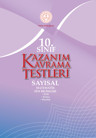 10. Sınıf Kazanım Kavrama Testleri (Sayısal) Zeta Fotokopi