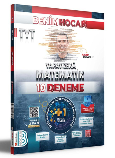 2025 TYT Yapay Zeka Matematik 10 Deneme Benim Hocam Yayınları