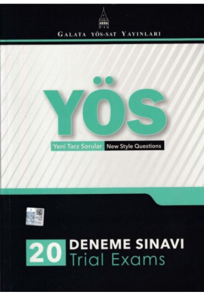 YÖS Yeni Tarz Sorular New Style Questions 20 Deneme Sınavı Trial Exams Zeta Fotokopi