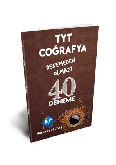 TYT Coğrafya Denemeden Olmaz 40 Deneme KR Akademi