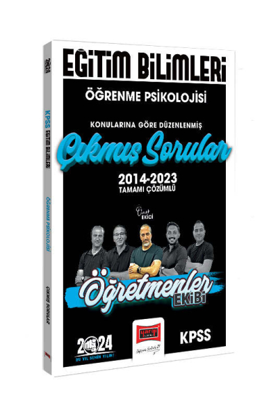 2024 KPSS Eğitim Bilimleri Öğretmenler Ekibi Öğrenme Psikolojisi Konularına Göre Düzenlenmiş Çıkmış Sorular (2014-2023)
