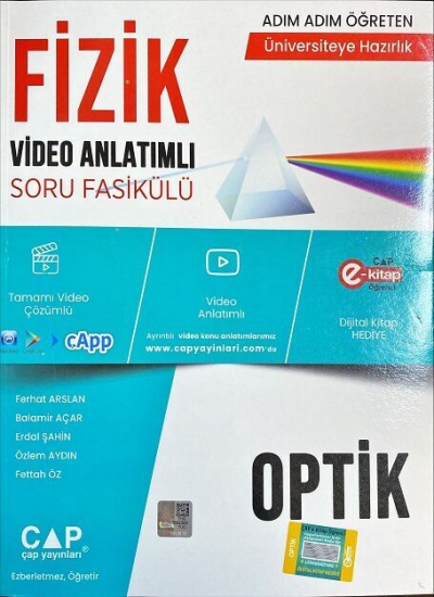 Fizik Optik Konu Anlatımlı Soru Bankası Zeta Fotokopi