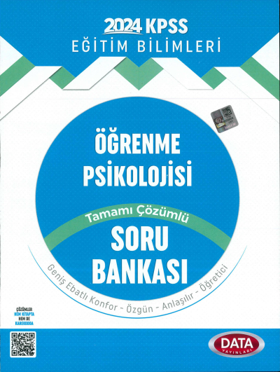 ÖĞRENME PSİKOLOJİSİ TAMAMI ÇÖZÜMLÜ SORU BANKASI Zeta Fotokopi