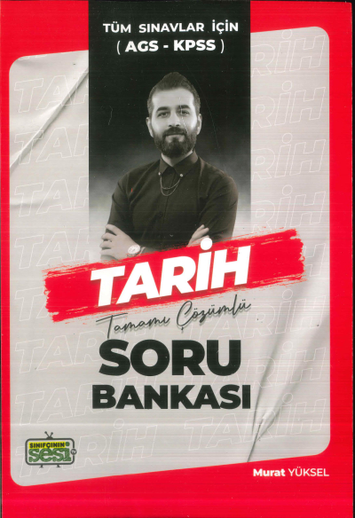 Sınıfçının Sesi KPSS MEB-AGS Tarih Soru Bankası Çözümlü Zeta Fotokopi