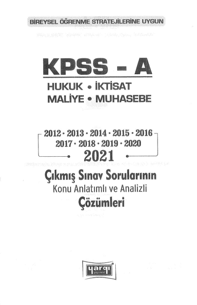HUKUK İKTİSAT MALİYE MUHASEBE ÇIKMIŞ SORULAR 2012-2021 Zeta Fotokopi