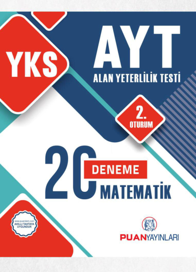 YKS AYT 2. Oturum Matematik 20 Deneme Puan Yayınları Zeta Fotokopi
