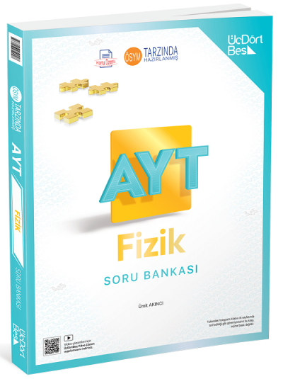 2026 AYT Fizik Soru Bankası Üç Dört Beş Yayınları Zeta Fotokopi