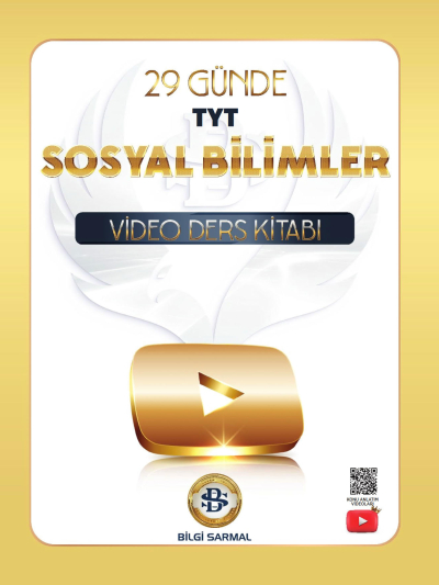 TYT Sosyal Bilimler 29 Günde Video Ders Kitabı Bilgi Sarmal Zeta Fotokopi