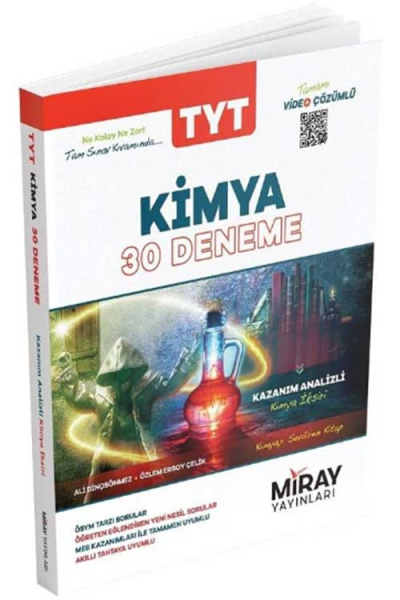 TYT Kimya 30 Deneme Miray Yayınları Zeta Fotokopi