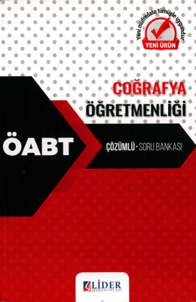 COĞRAFYA ÖĞRETMENLİĞİ ÇÖZÜMLÜ SORU BANKASI Zeta Fotokopi