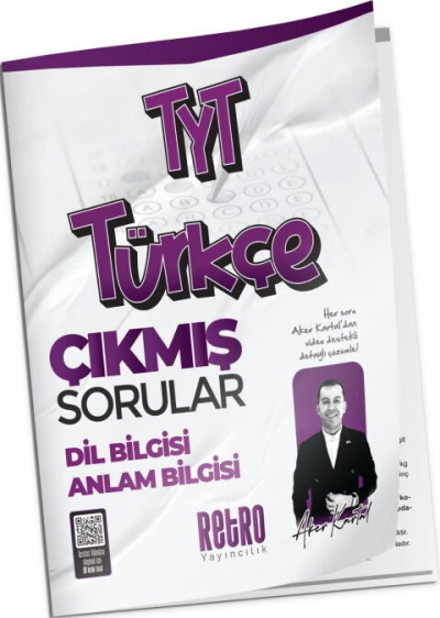 Aker Kartal TYT Türkçe Konu Konu Çıkmış Sorular Retro Yayıncılık Zeta Fotokopi