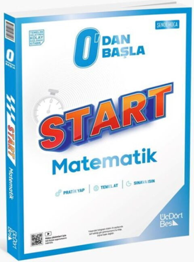 0' dan (Sıfırdan) Başla Start Matematik Şenol Hoca Üç Dört Beş Yayınları Zeta Fotokopi