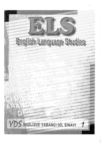 ENGLISH LANGUAGE STUDIES (ELS 35 ADET DERGİ) SET ŞEKLİNDE Zeta Fotokopi