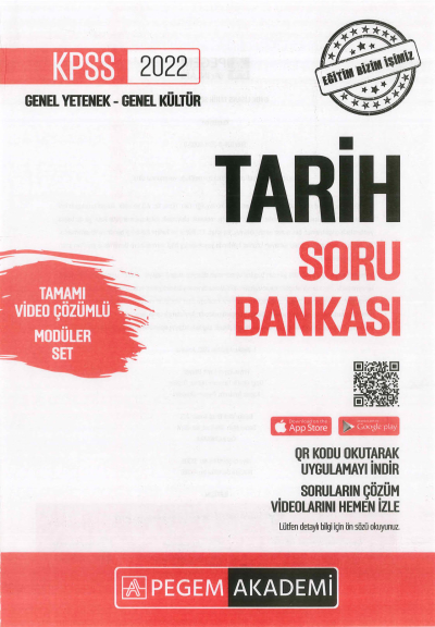 TARİH SORU BANKASI ÇÖZÜMLÜ SORU BANKASI MODÜLER SET Zeta Fotokopi