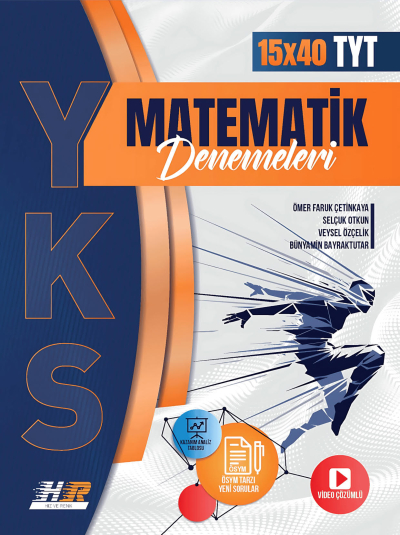 TYT Matematik 15x40 Denemeleri Hız ve Renk Yayınları Zeta Fotokopi