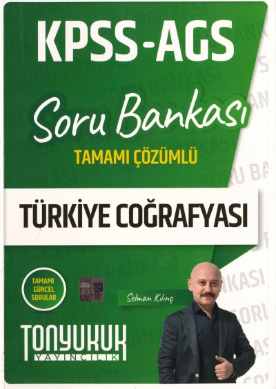 2026 KPSS AGS Türkiye Coğrafyası Tamamı Çözümlü Soru Bankası Tonyukuk Yayıncılık Zeta Fotokopi