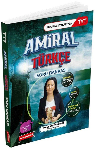 TYT Amiral Bilgi Haritalarıyla Türkçe Soru Bankası Mehmet Eğit Zeta Fotokopi