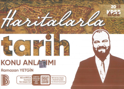 2025 KPSS AGS Haritalarla Tarih Konu Anlatımlı Zeta Fotokopi