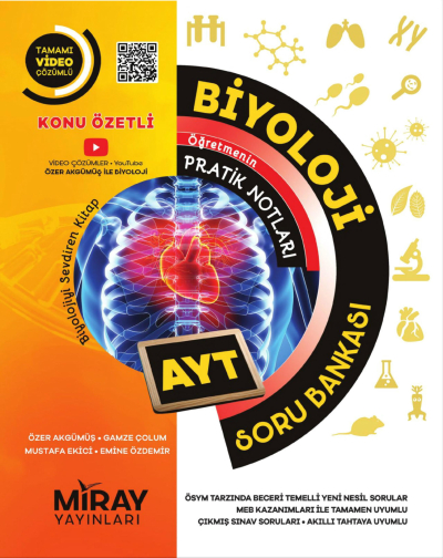 AYT Biyoloji Soru Bankası Miray Yayınları Zeta Fotokopi