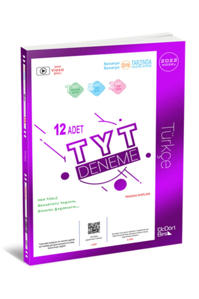 TYT - Türkçe 12 Deneme Zeta Fotokopi