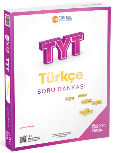 2026 TYT Türkçe Soru Bankası Üç Dört Beş Yayınları Zeta Fotokopi