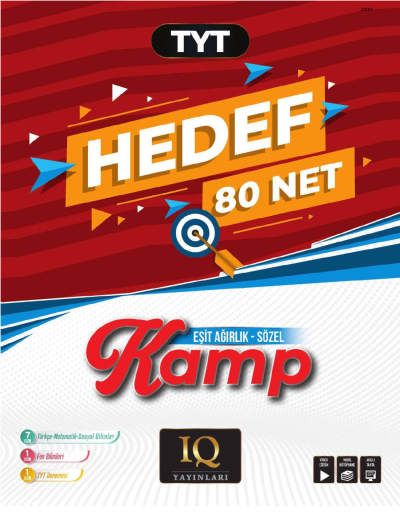 TYT Hedef 80 Eşit Ağırlık Sözel Kamp IQ Yayınları Zeta Fotokopi