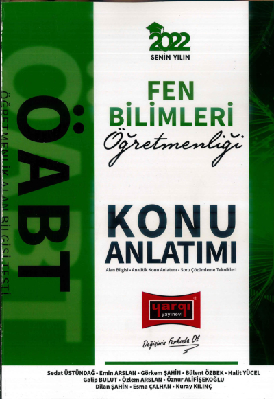 FEN BİLİMLERİ ÖĞRETMENLİĞİ KONU ANLATIMI Zeta Fotokopi