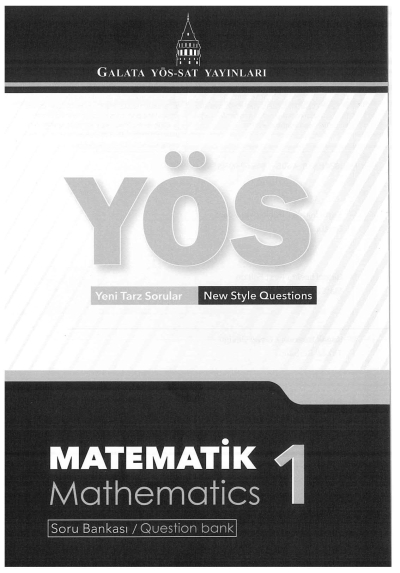 YÖS Matematik 1 Soru Bankası Zeta Fotokopi