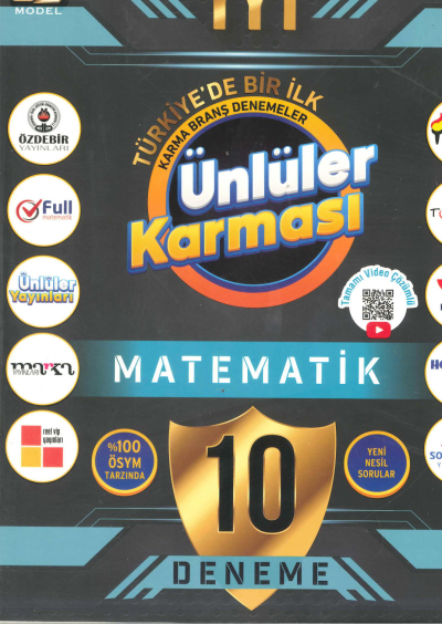 TYT Matematik 10 Deneme Zeta Fotokopi