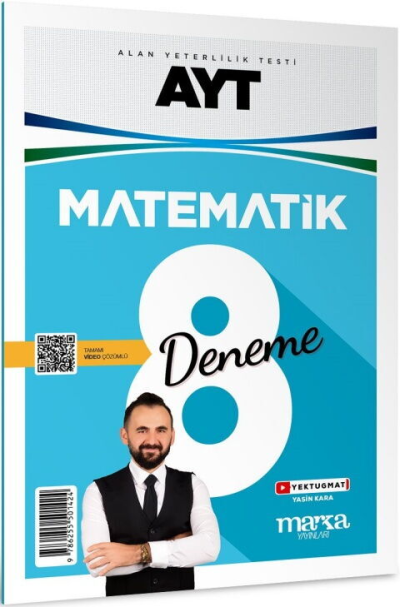 AYT Matematik Tamamı Video Çözümlü 8 Deneme Marka Yayınları Zeta Fotokopi