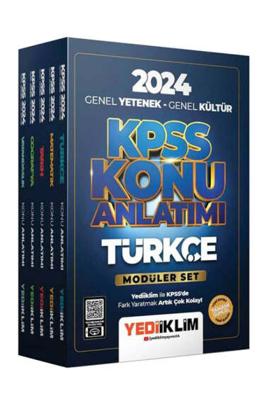 2024 KPSS Tarih Konu Anlatımı Modüler Set