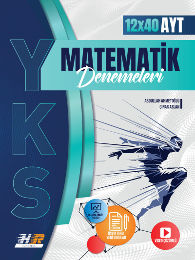 AYT Matematik 12 x 40 Denemeleri Hız ve Renk Yayınları Zeta Fotokopi