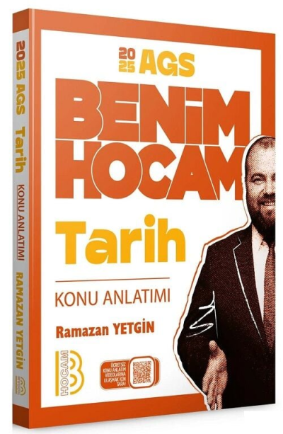 2025 MEB-AGS Tarih Konu Anlatımı Ramazan Yetgin Benim Hocam Yayınları