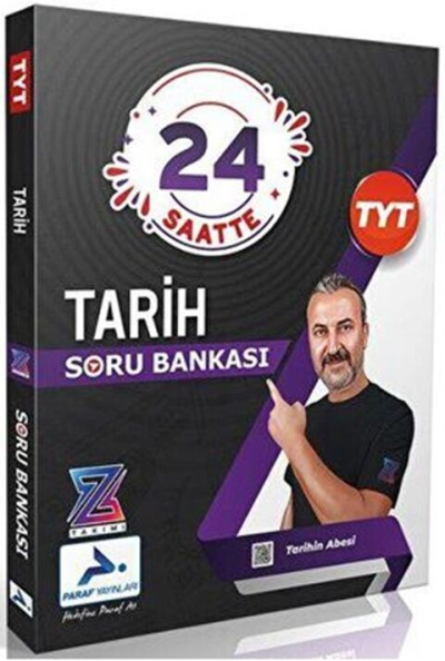 TYT Tarih 24 Saatte Soru Bankası PRF Paraf Yayınları