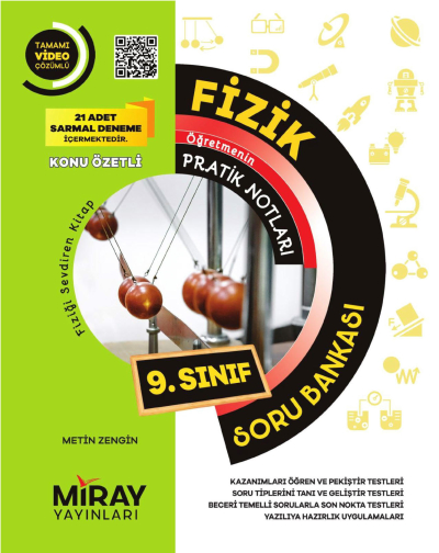 9. Sınıf Fizik Soru Bankası Miray Yayınları