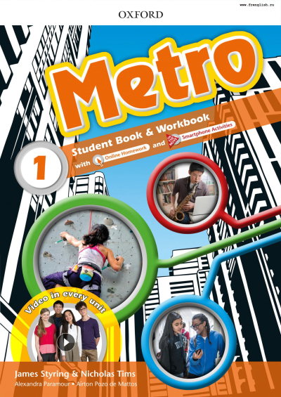 Metro 1 Student Book WoorkBook Zeta Fotokopi