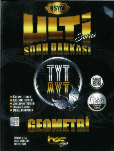 Ulti Serisi TYT AYT Geometri Soru Bankası Zeta Fotokopi