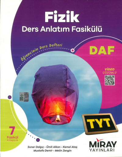 TYT Fizik Ders Anlatım Fasikülleri Miray Yayınları Zeta Fotokopi