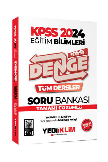 2024 KPSS Eğitim Bilimleri Denge Serisi Tamamı Çözümlü Tüm Dersler Soru Bankası Zeta Fotokopi