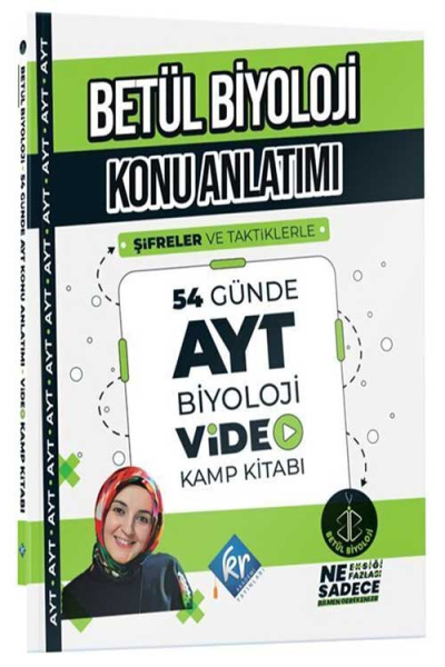 Betül Biyoloji Konu Anlatımı 54 Günde AYT Biyoloji Video Kamp Kitabı Zeta Fotokopi